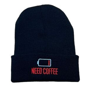 "Need Coffee" Beanie 
